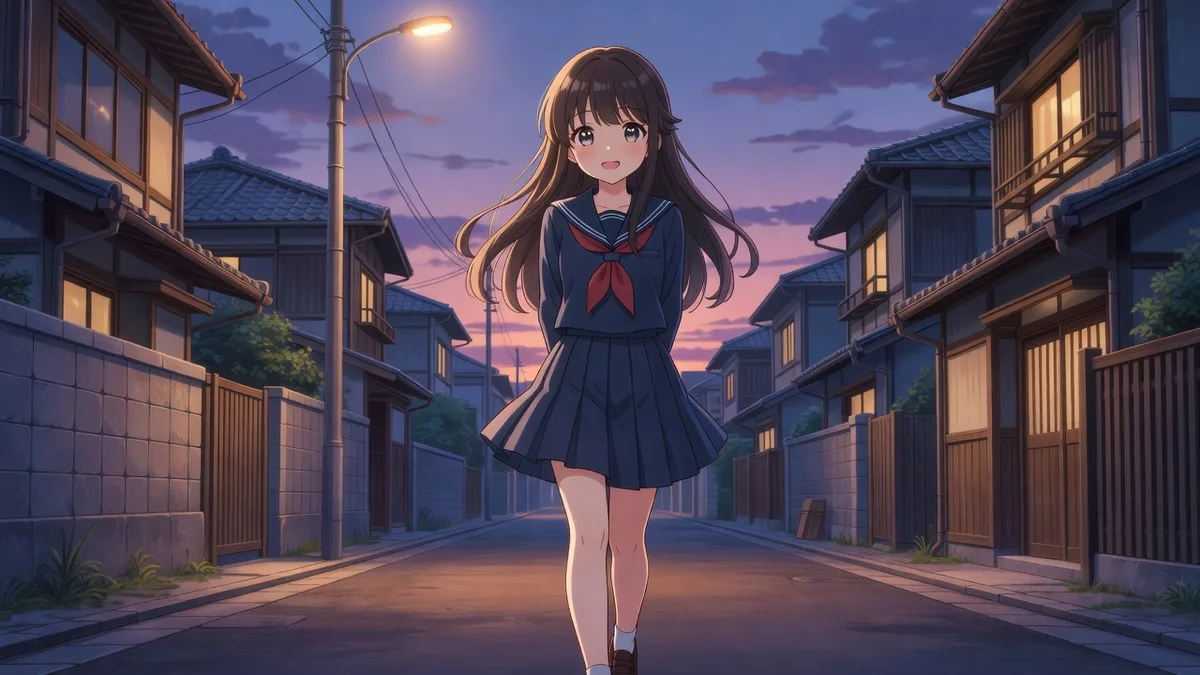 そっと近づく